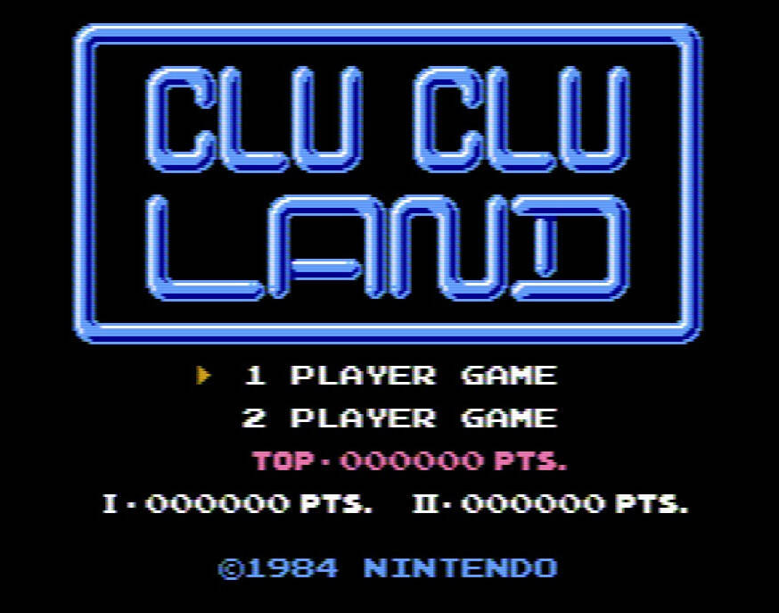 Clu Clu Land